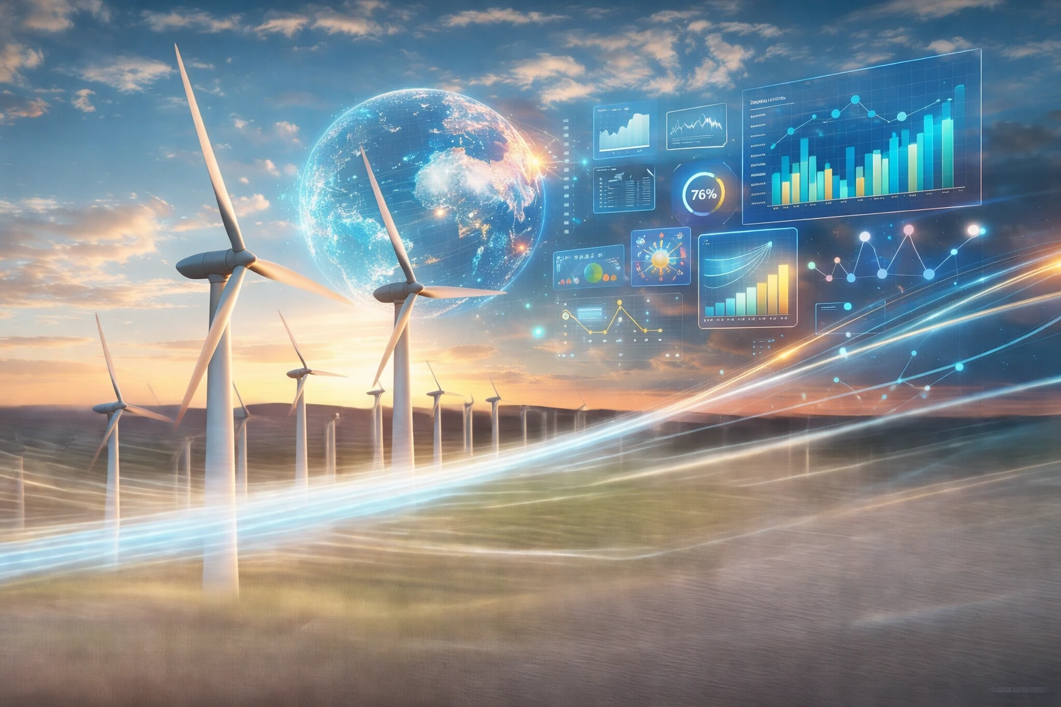 Енергія вітру та даних