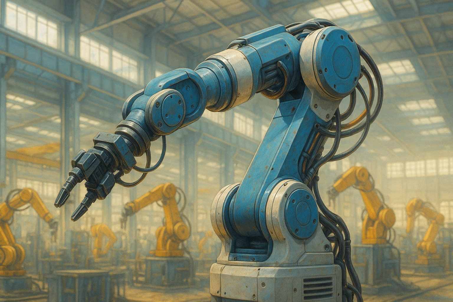 Эволюция промышленного робота