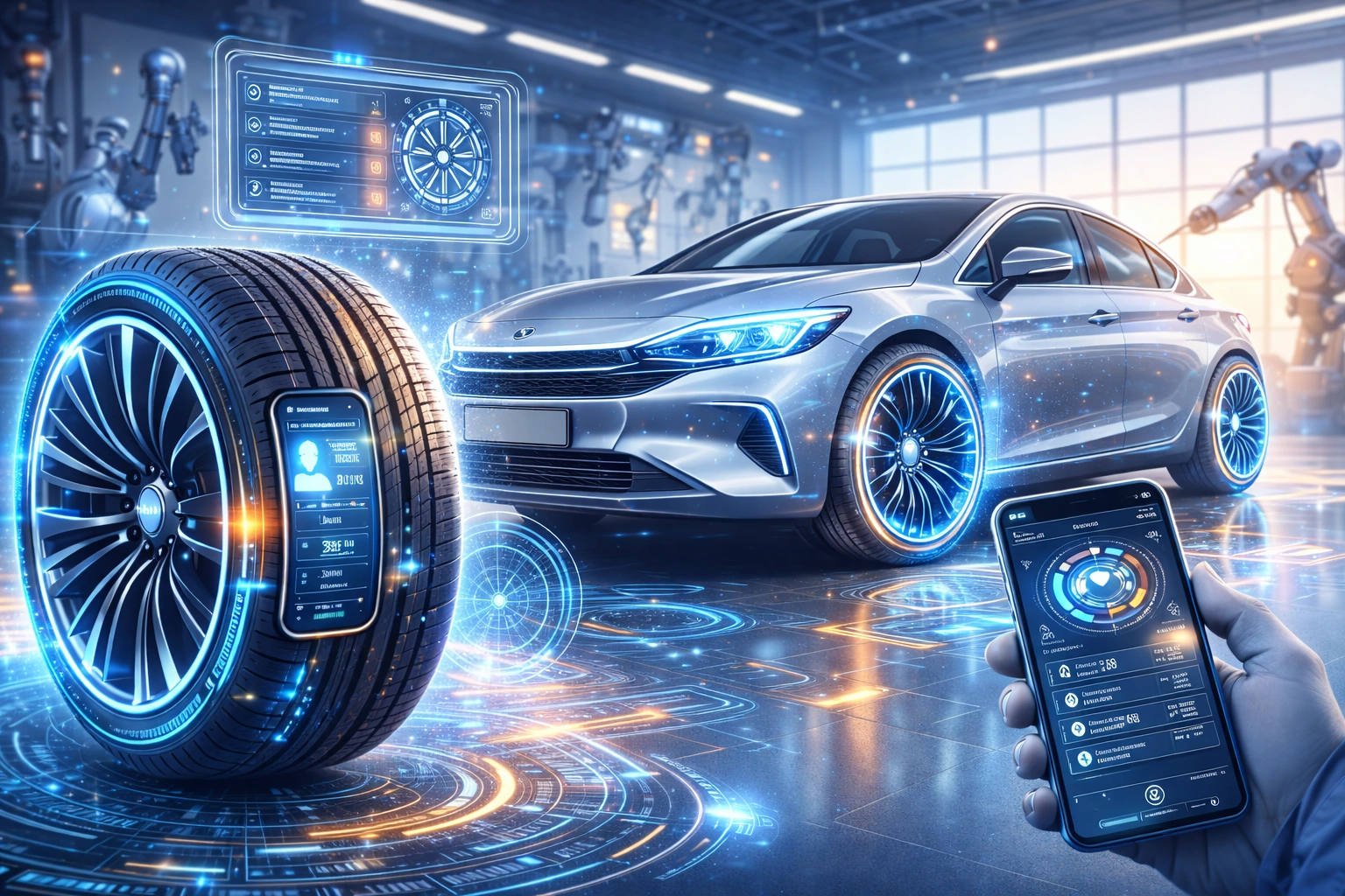 Розумні шини та датчики