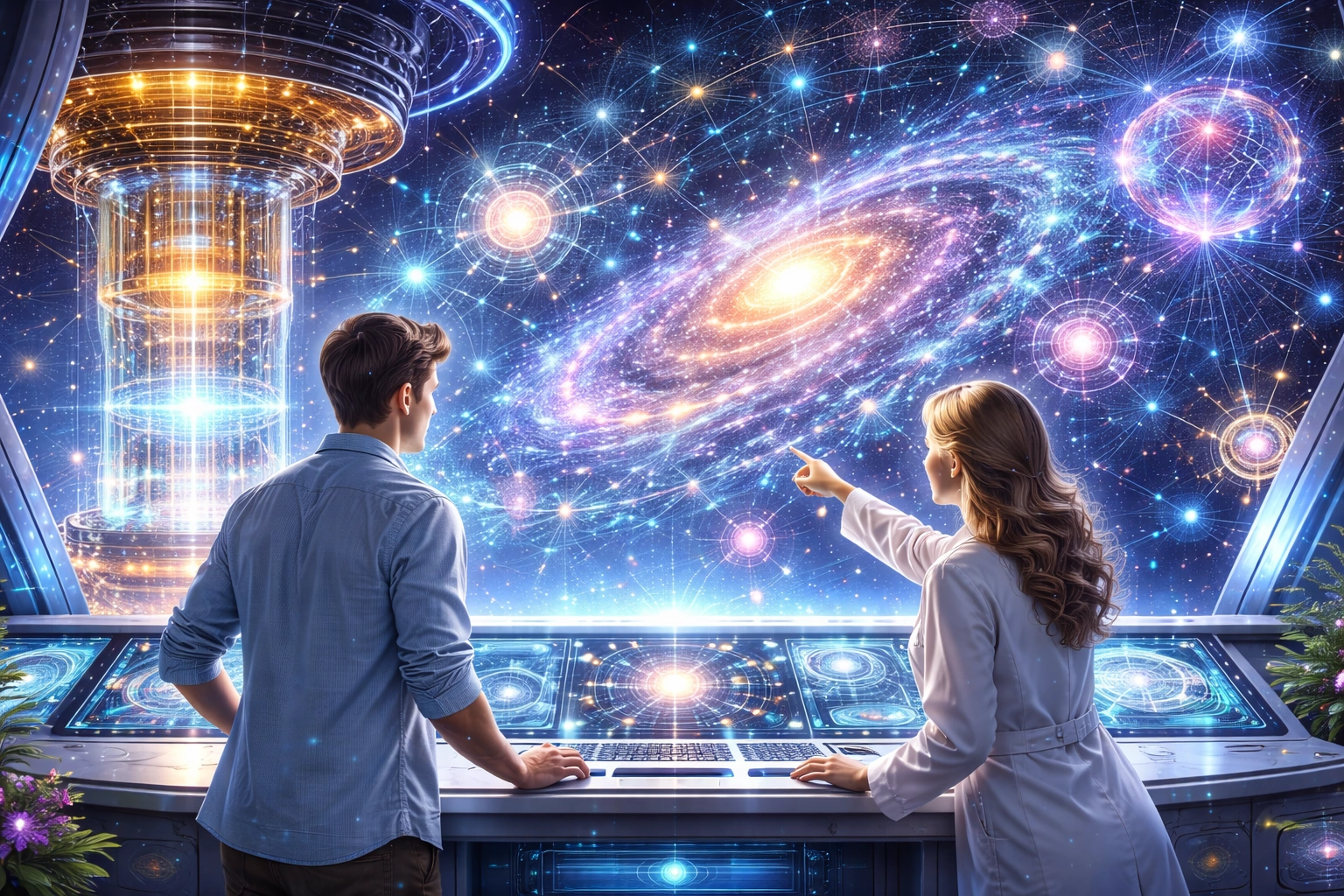 Квантові симуляції Всесвіту