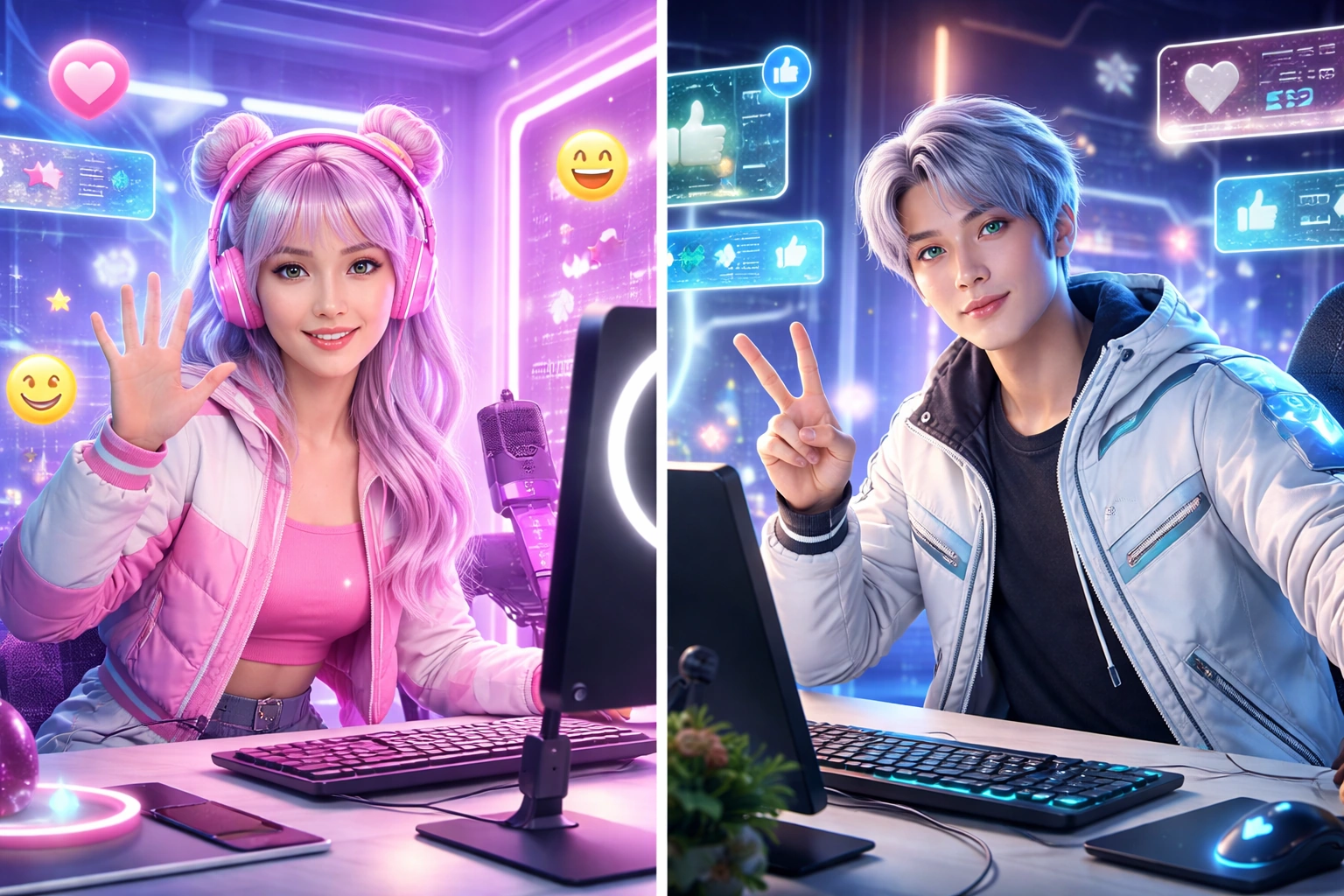 Віртуальні блогери та аватари