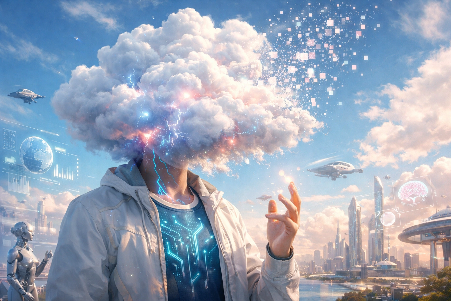 Людина-хмара: трансформація особистості