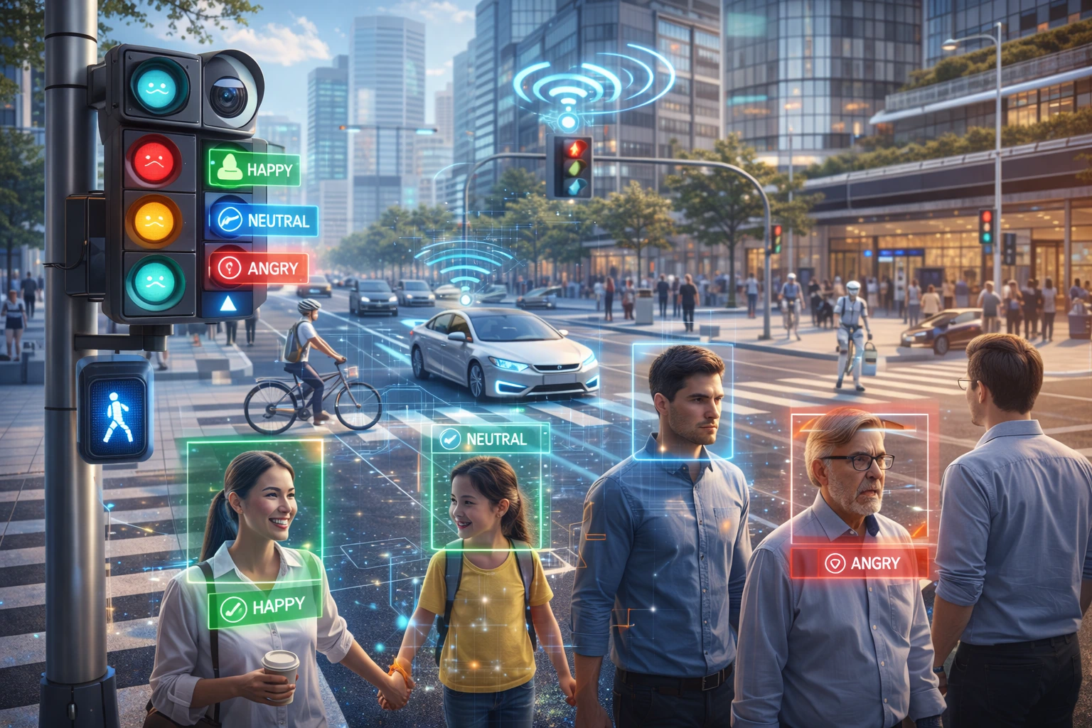 Світлофори, які читають емоції