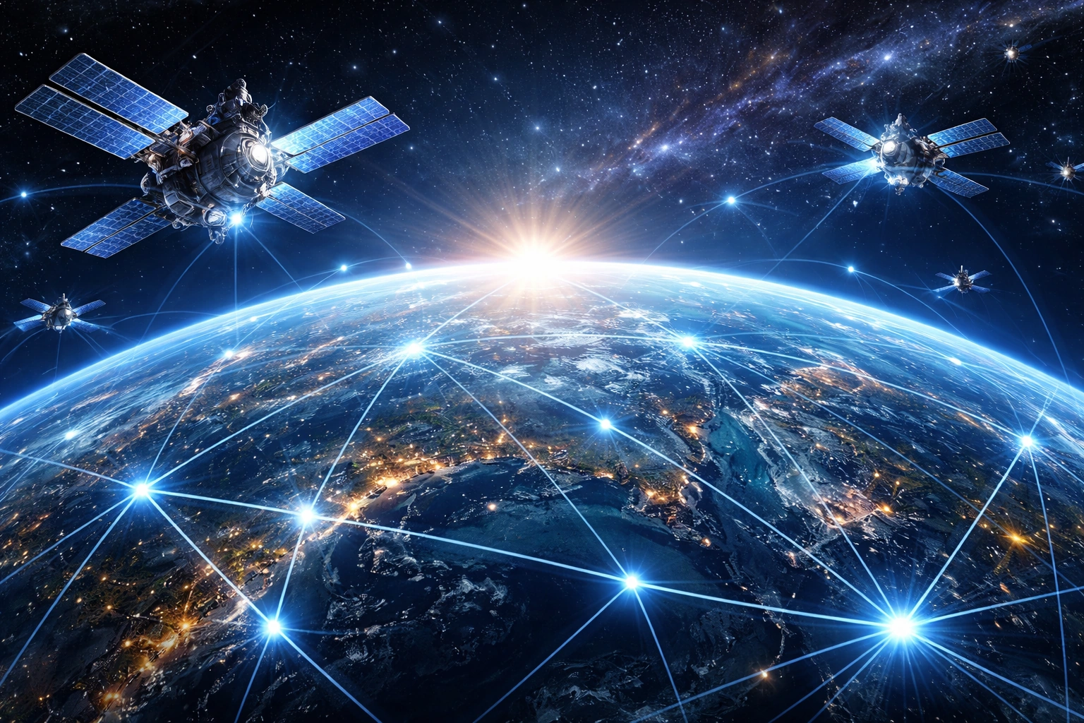 Орбітальні супутникові мережі