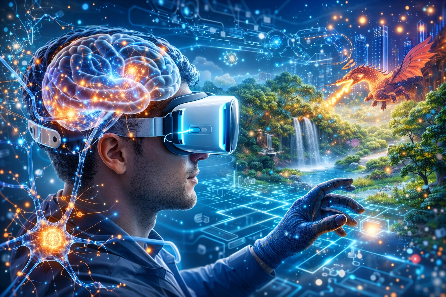 Як мозок обробляє віртуальну реальність