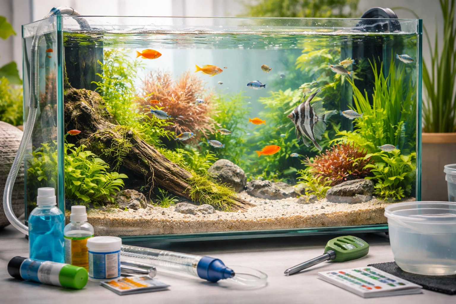 20 помилок новачка в акваріумі: короткий чек-лист