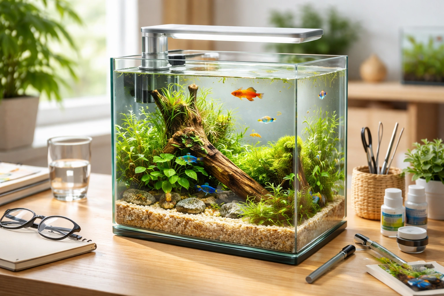 Міф: “малий акваріум простіший”