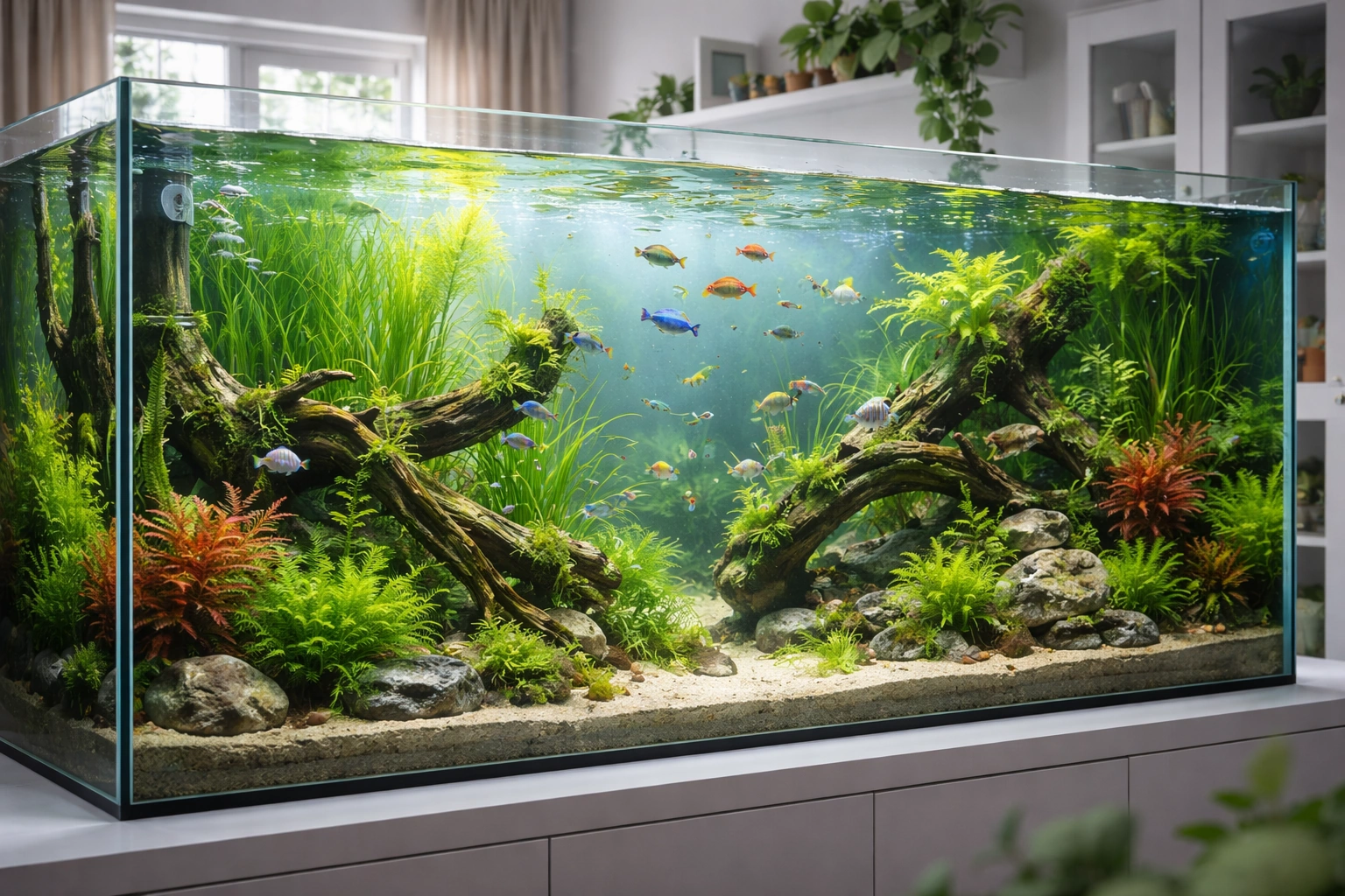 Плюси великих акваріумів: чому вони стабільніші