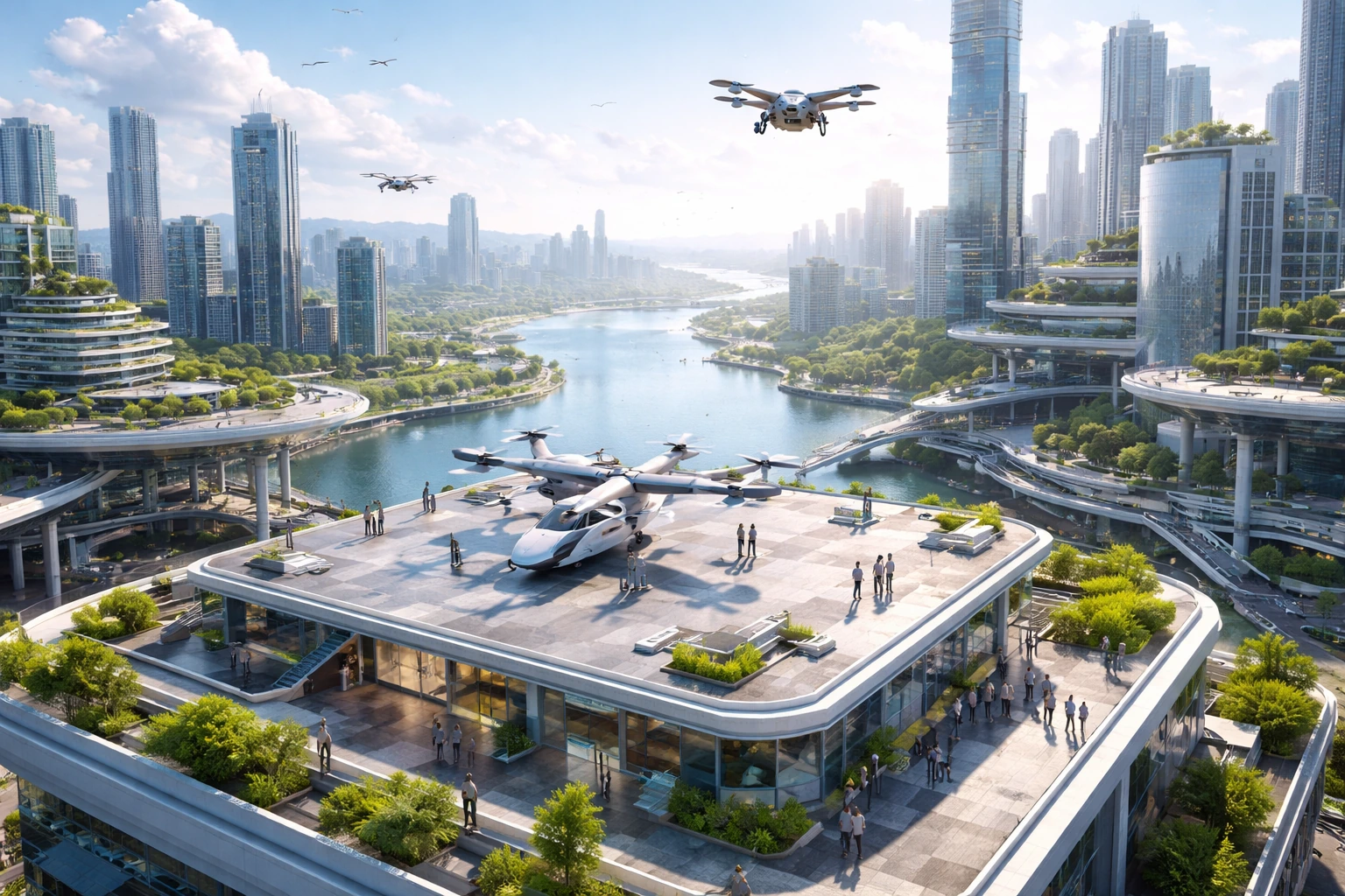 Літаючі платформи: новий поверх для транспорту майбутнього
