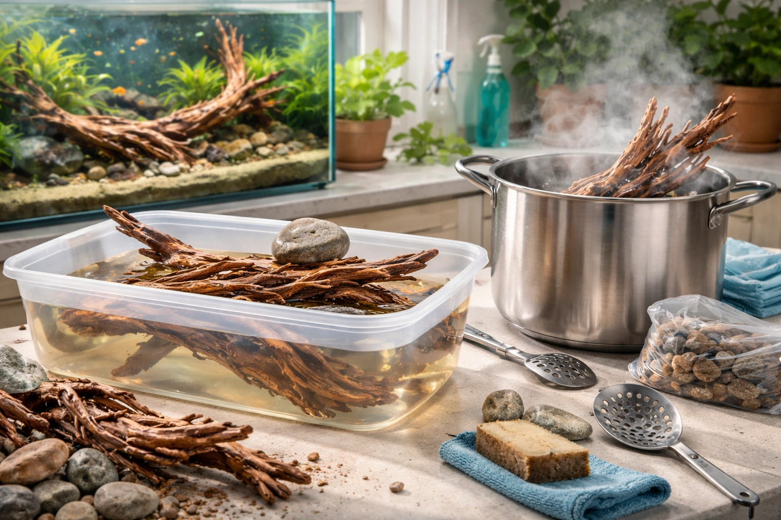 Як підготувати корч: вимочування, варіння, тонути чи ні