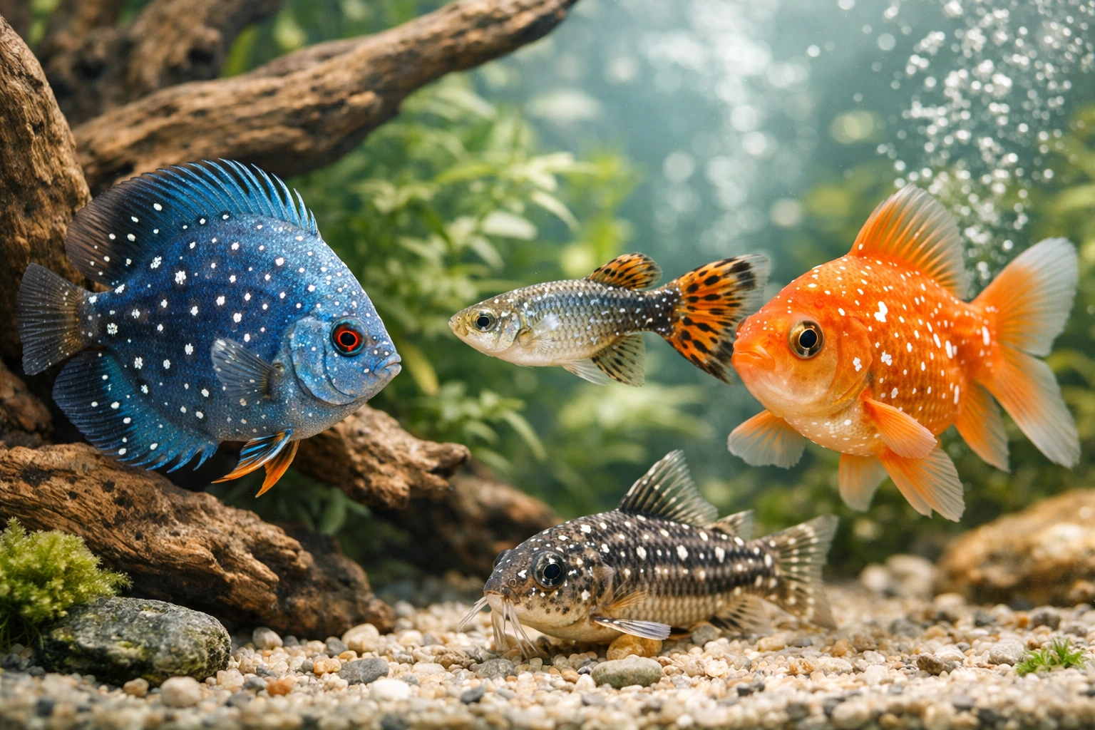 Білі точки (іхтіофтіріоз): ознаки і план дій