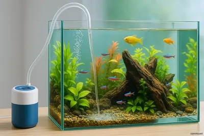 Автоматические подмены воды аквариум будущего