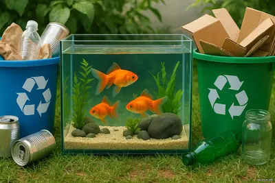 Рециклинг и переработка в аква-хобби это не только эстетика и наслаждение, но и ответственность
