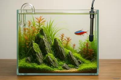 Наноакваскейп: композиция как искусство каждый миллиметр пространства имеет значение