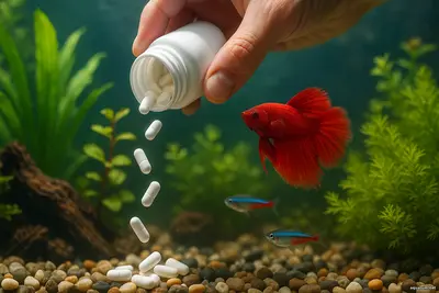 Антибиотик в аквариуме — это крайняя мера, доступная только опытным