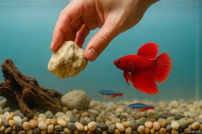 Запуск аквариума без растений — это особая школа для аквариумиста