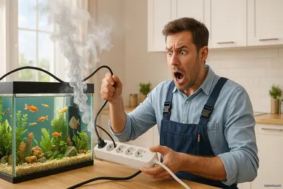 Аквариум — это удивительное сочетание воды, жизни и электричества