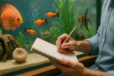Логбук аквариумиста: журнал наблюдений летопись, написанная водой