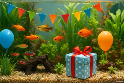 День аквариумиста: как украсить праздник света и отражений