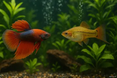 Как определить пол рыб искусство наблюдения