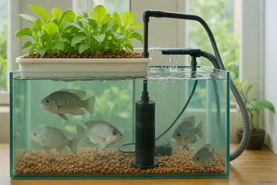 Домашняя аквакультура: замкнутая еда? ВОДА, КОТОРАЯ СВЯЗЫВАЕТ