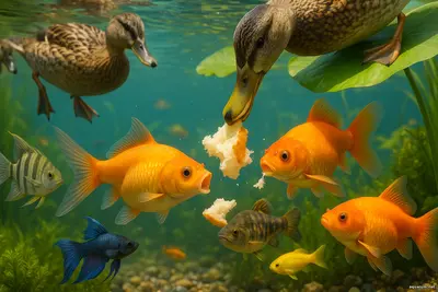 Можно кормить хлебом? Никогда уважение к природе начинается с мелочей