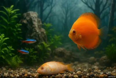 Как рыбы переживают смерть соседа Рыбы действительно переживают смерть соседа