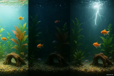 Сценарии освещения: день, ночь, гроза свет как искусство и наука