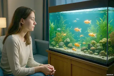 Как аквариум помогает при депрессии вода как зеркало надежды