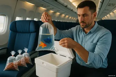 Как перевозят рыбу самолётом: невидимая логистика подводного мира мир, скрытый от глаз большинства аквариумистов