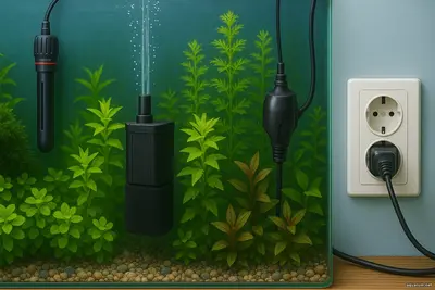 Аквариум и электричество: что важно знать свет и безопасность под стеклом