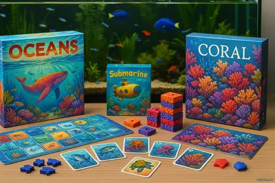 Настольные игры про подводный мир тишина за гранью карт