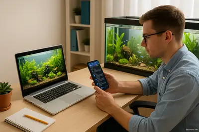 это три больших источника информации для аквариумиста