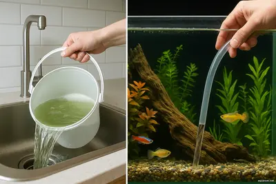 Как не загрязнять природу при подменах воды Они поддерживают жизнь внутри стеклянной вселенной