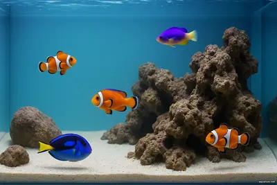 Как выбрать аквариум под соль правильный выбор — путь к живому рифу