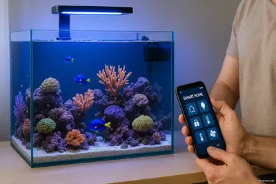 Морской аквариум и «умный дом» новая эра аквариумистики