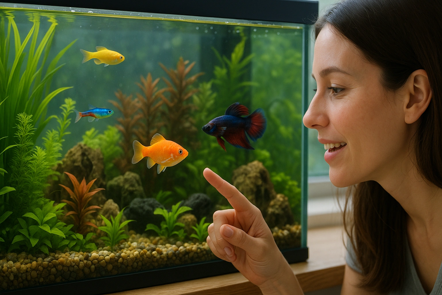 Чому люди говорять із рибками