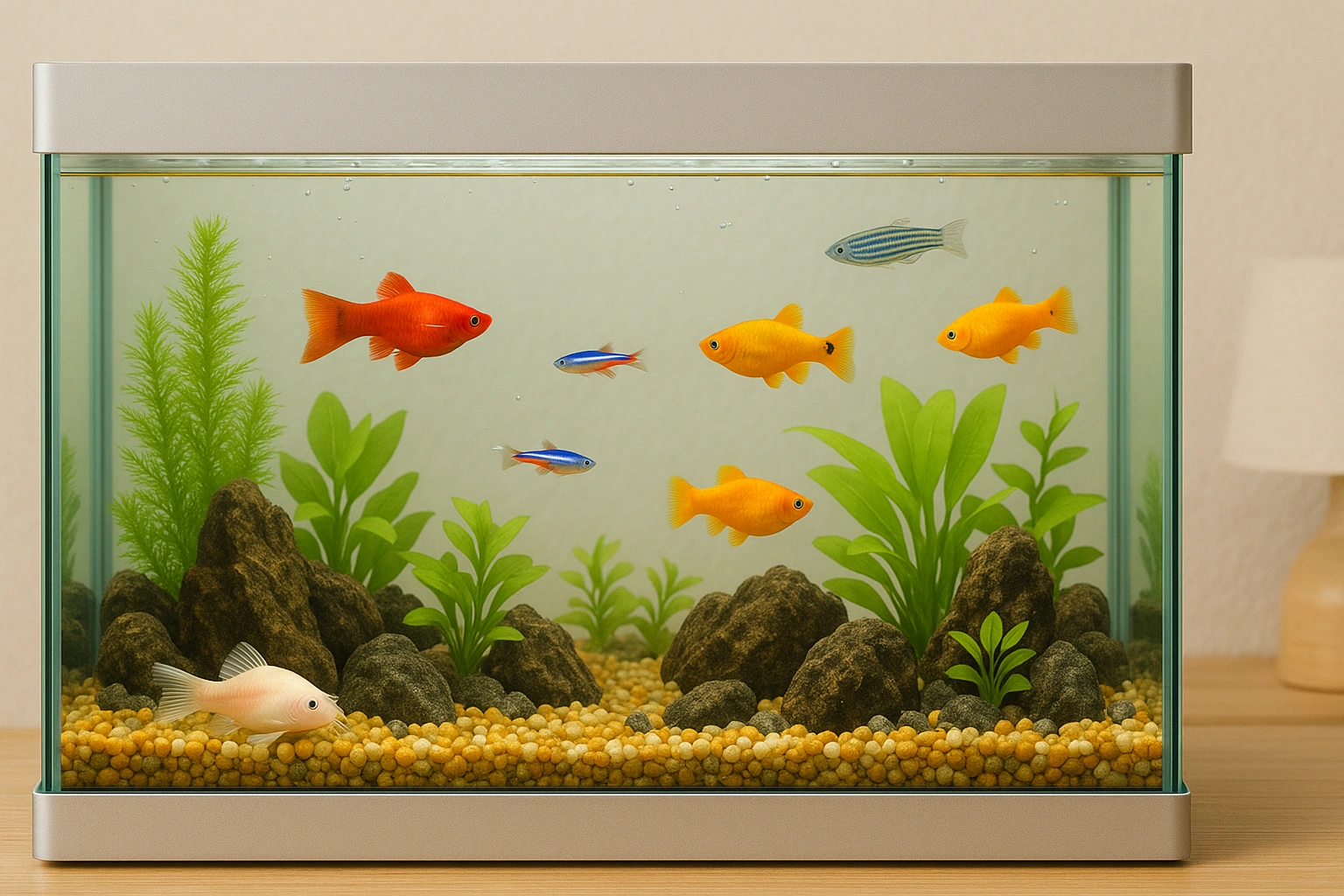 Риби для лінивих: топ невибагливих