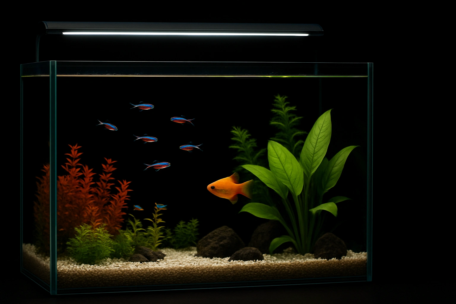 Чёрный фон: драматизм и фокус