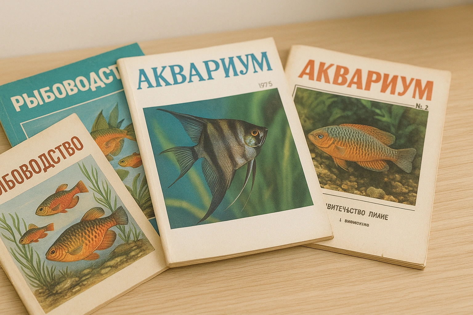 Журнали «Рибництво», «Акваріум» та інші