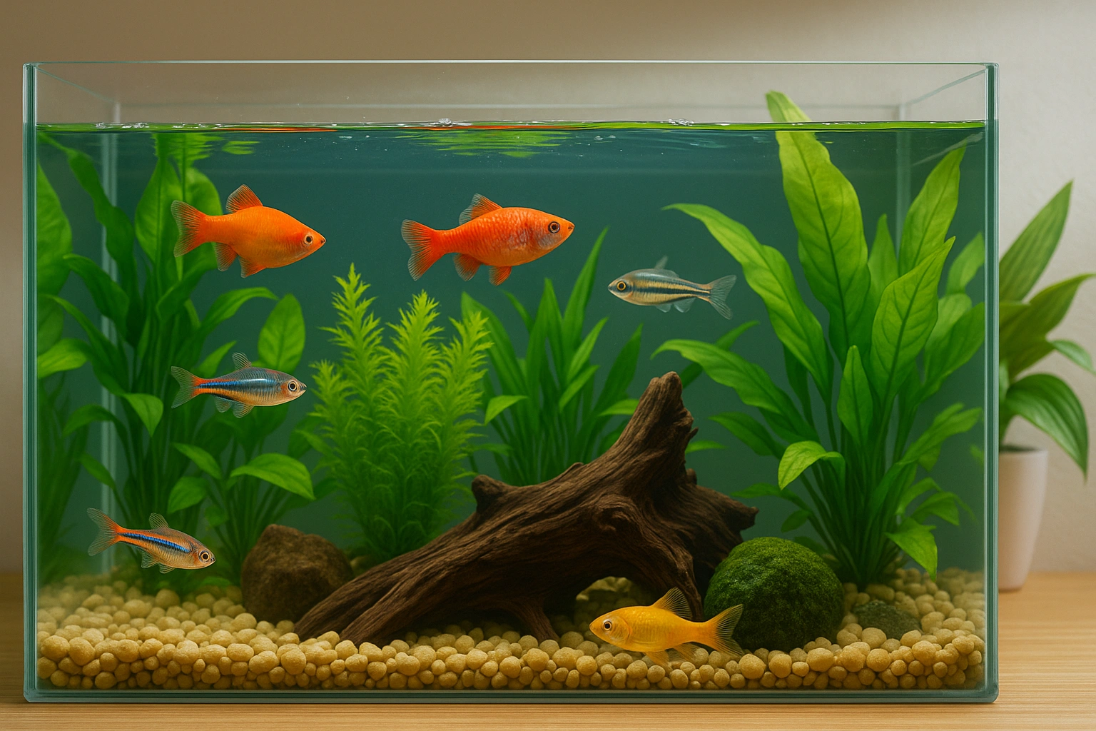 Сумісність рослин та риб