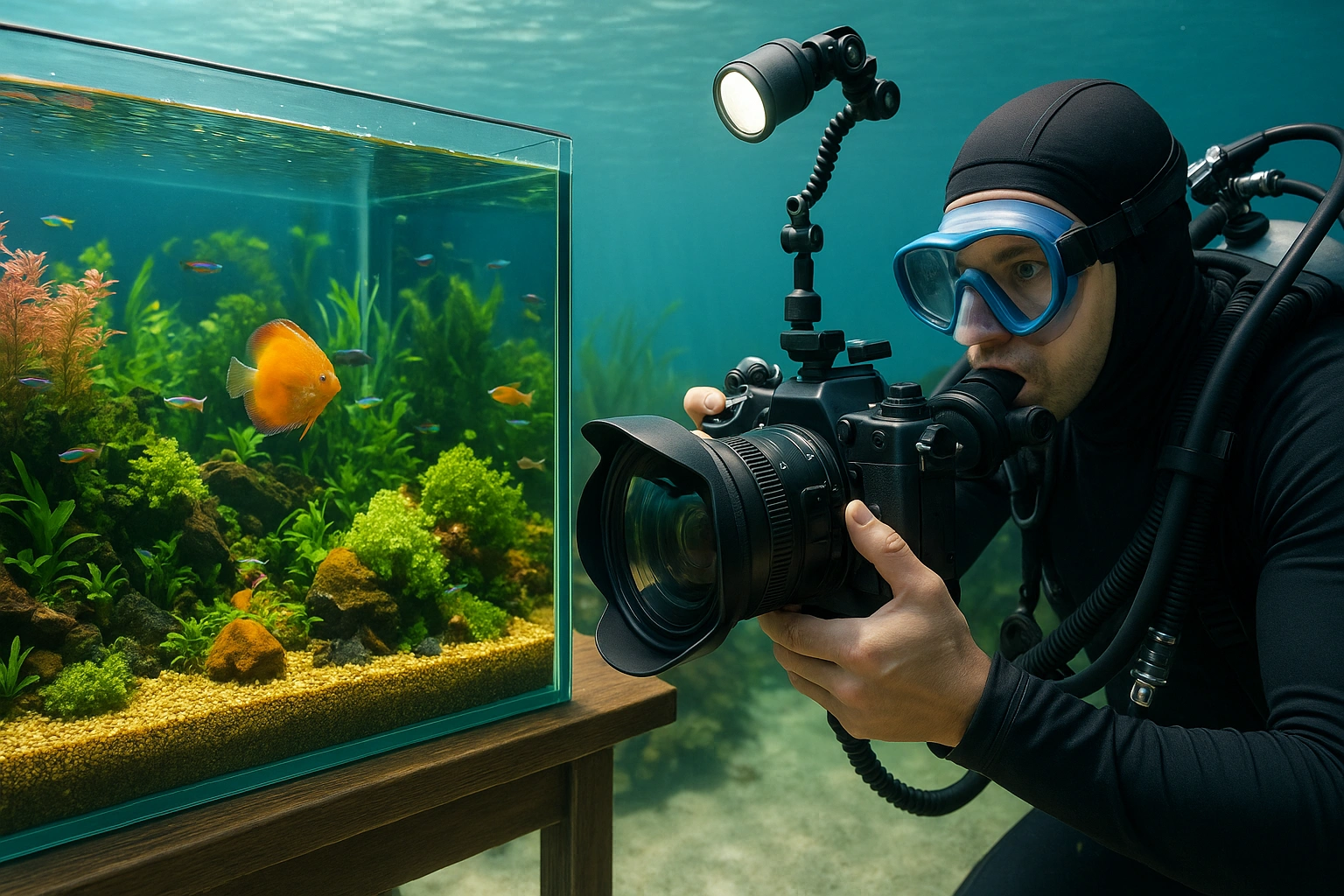 Підводна зйомка як послуга