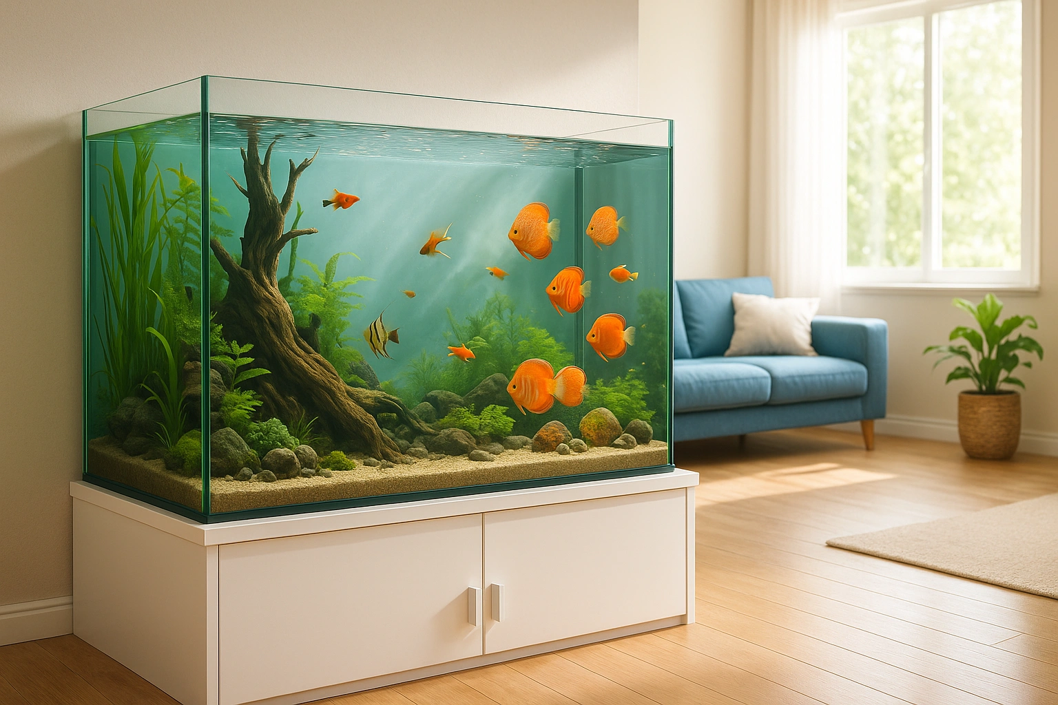 Несуча здатність підлоги під великим акваріумом