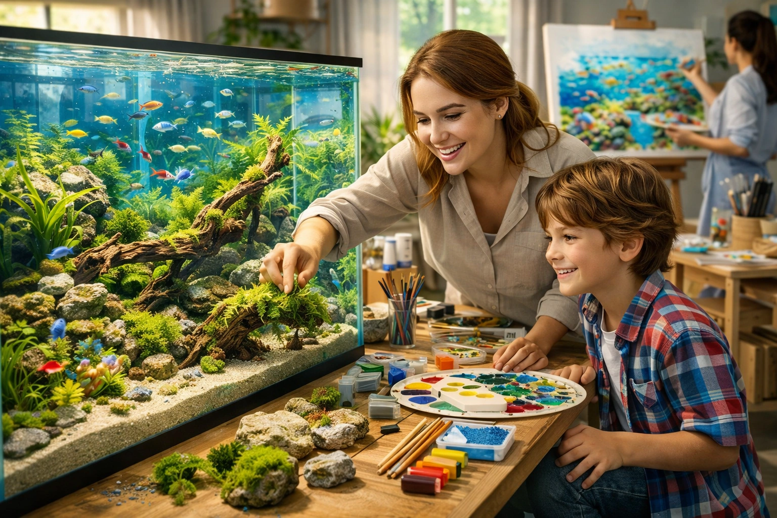 Акваріум та творчість