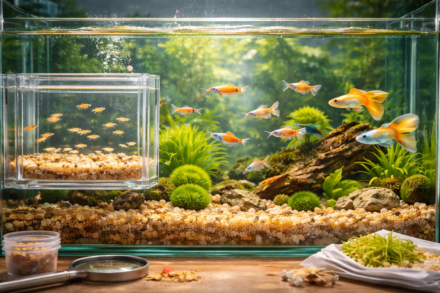 Коли мальки стають дорослими