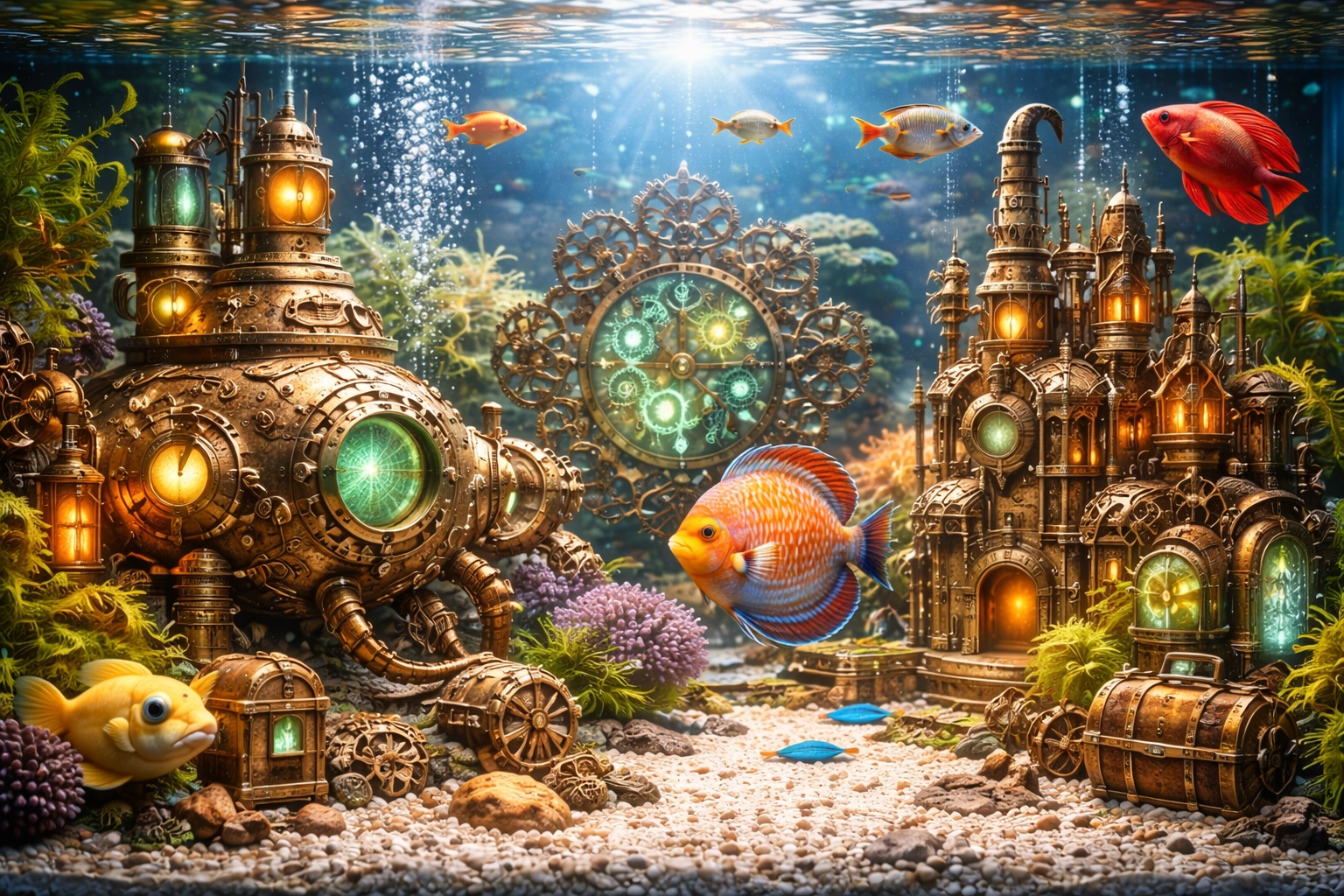 Стімпанк в акваріумі