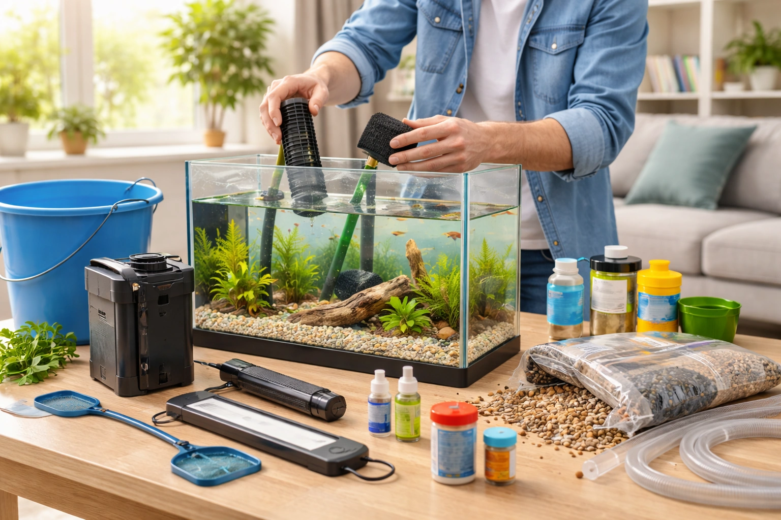 Складання всього комплекту з рук