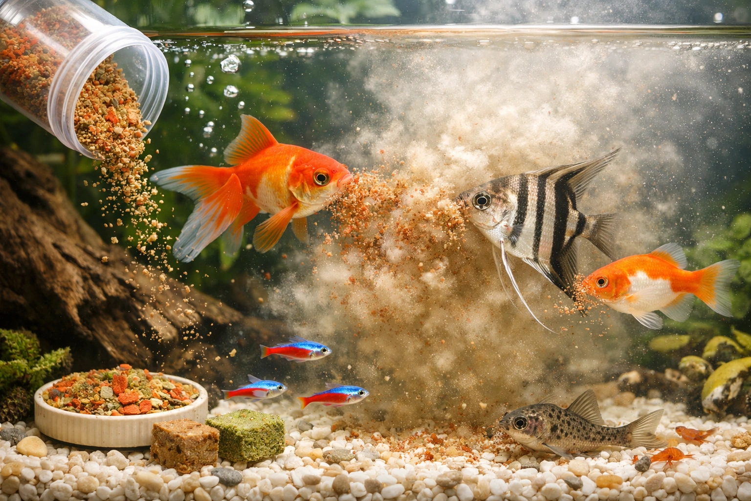 Корм і каламутна вода: зв’язок