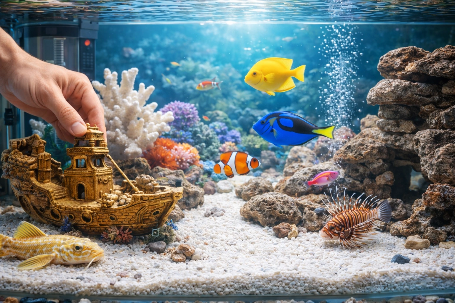 Чому акваскейп без рослин також можливий