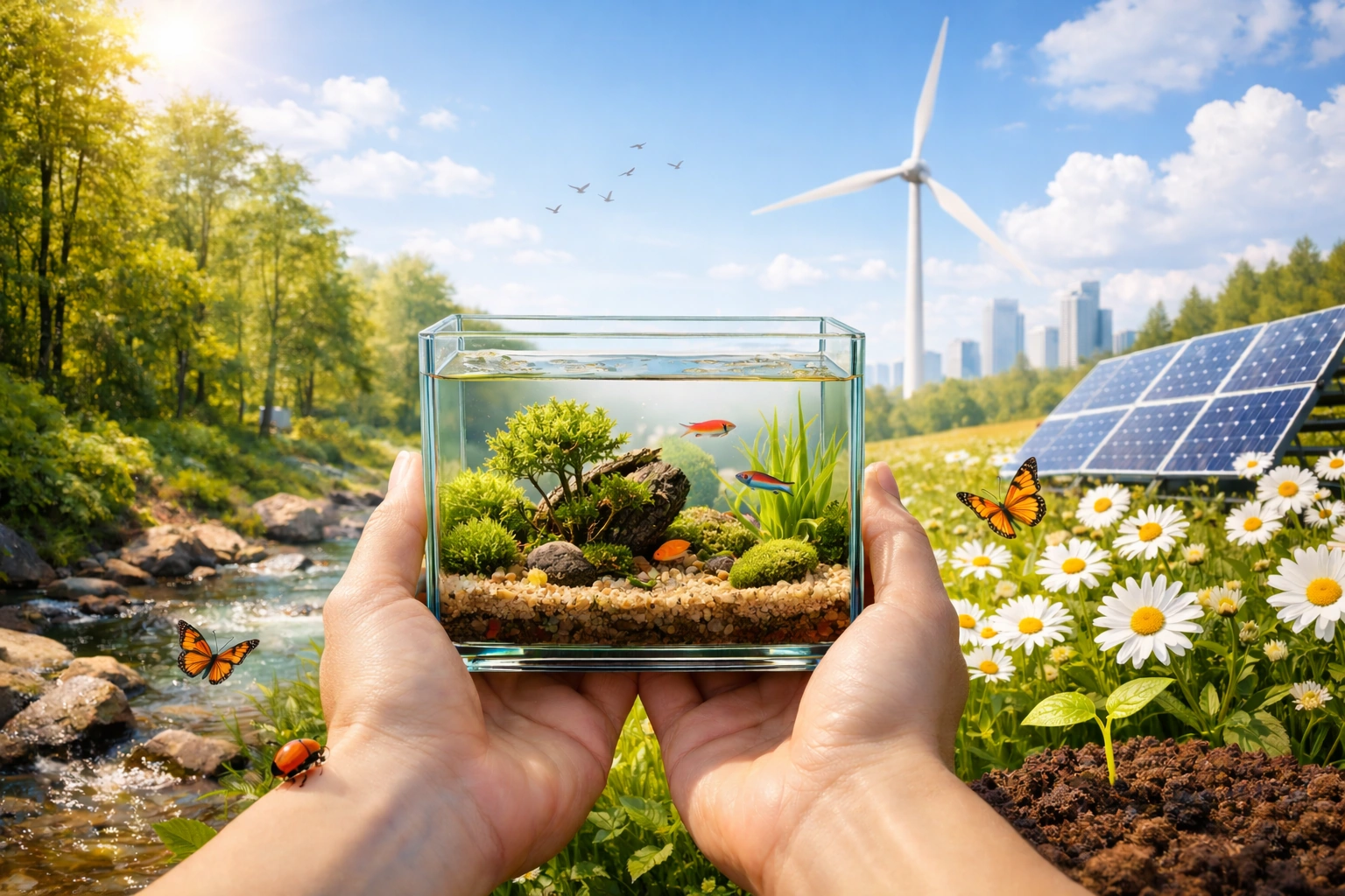 Маленький акваріум — великий внесок у планету